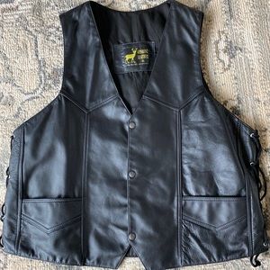 Leather Vest